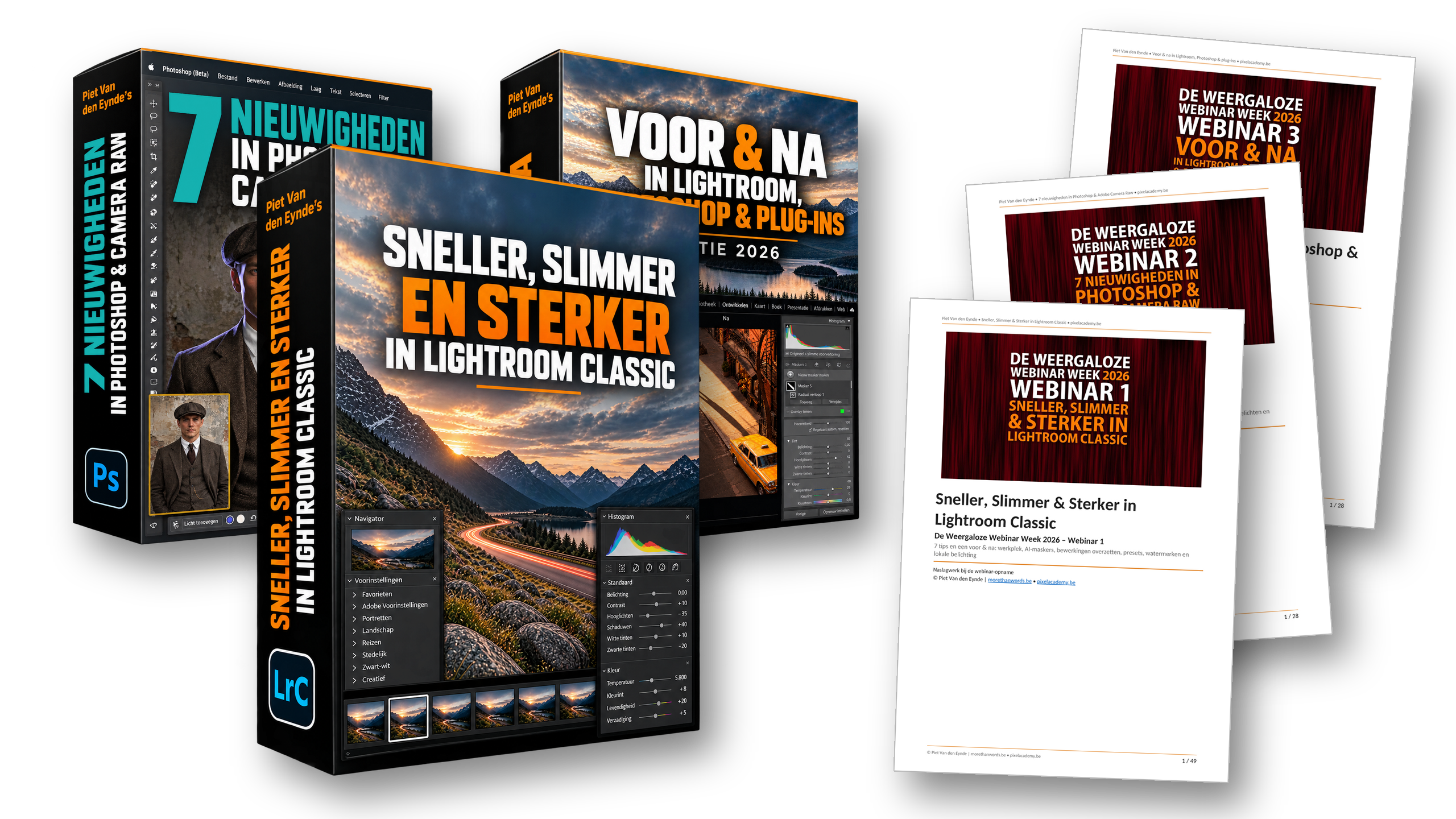 De Weergaloze Webinar Week 2026 — volledige bundel